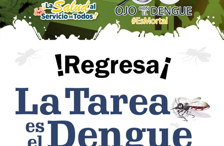 La Tarea es el Dengue inició con pie derecho para llegar a las Instituciones Educativas del Tolima