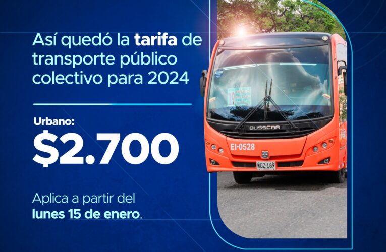 Ibaguereños a pagar $2.700 por pasaje en el  transporte público colectivo