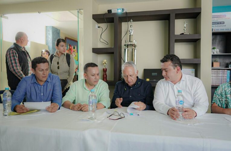 Alcaldes de Roncesvalles, Rovira y San Antonio presentaron proyectos en conjunto ante el Ministro de Salud y Protección Social