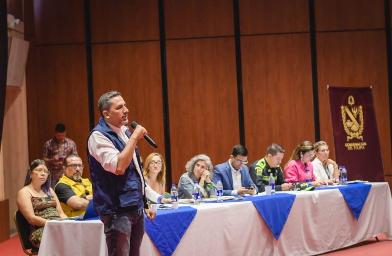 El Tolima será pionero en sensibilización, socialización y prevención de la violación de derechos humanos