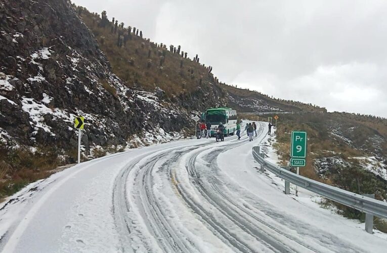 Advertencias de la Gobernación del Tolima para transitar en la vía Murillo – Manizales