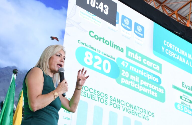 “El cuidado de los recursos no se hace hablando, se hace con acciones”: Olga Lucía Alfonso