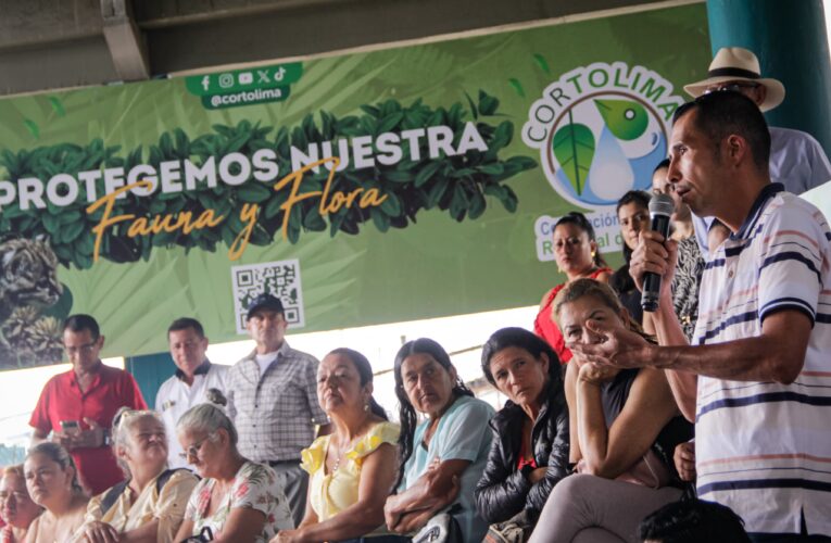 ¿Tienes dudas sobre trámites ambientales? Solicita la jornada ‘Cortolima te escucha’ para tu comunidad