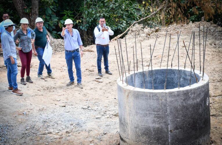 Construcción del colector Puente Tierra de Chaparral supera el 50% de avance